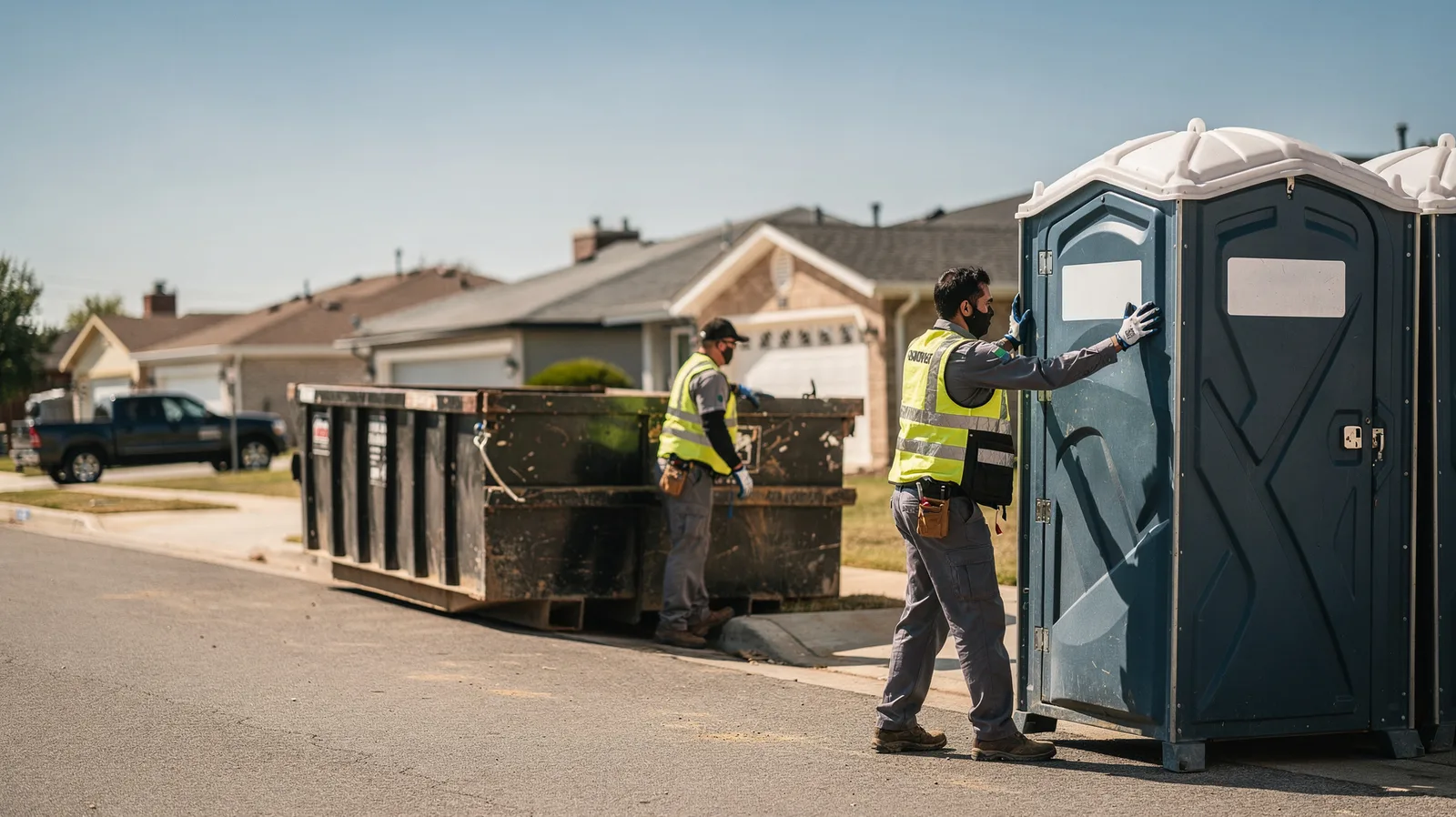 Porta Potty Rental in Oakwood, TX near me